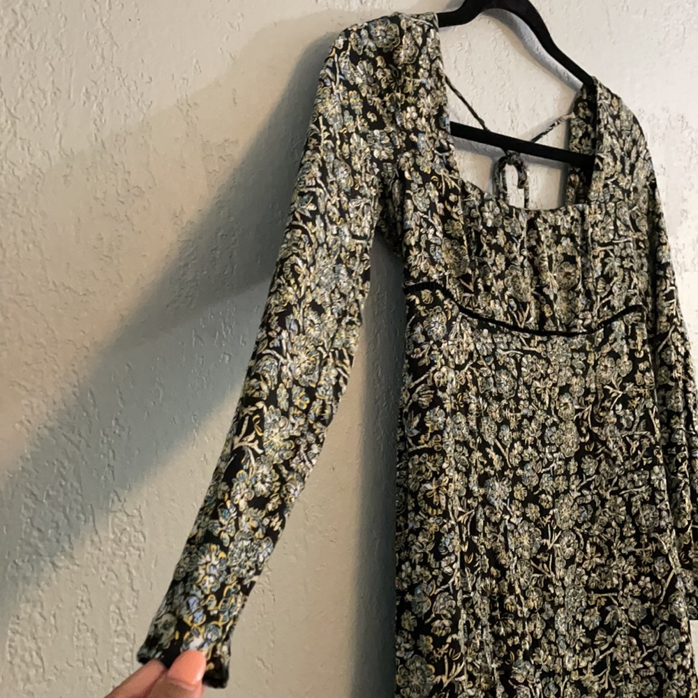 Free People Boheme Long Sleeve Mini Dress - Picture 7 of 13